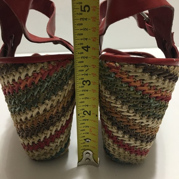 Coconuts Size 10 Wedge Sandals - Picture 9 of 10